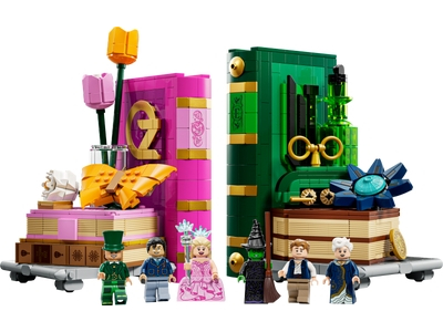 LEGO Glinda &amp; Elphaba Bookends (75691)
