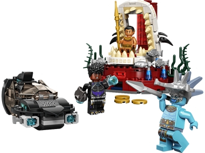 LEGO La salle du trône du roi Namor (76213)