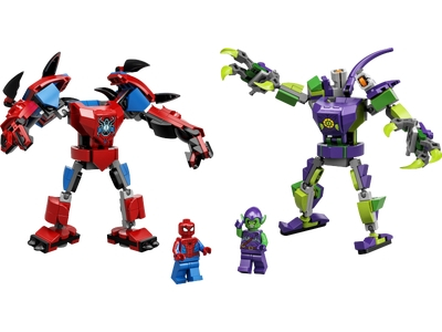 LEGO Spider-Man et le Bouffon Vert, le combat des robots (76219)