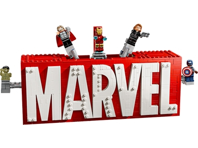 LEGO MARVEL Logo &amp; Minifigures (76313)