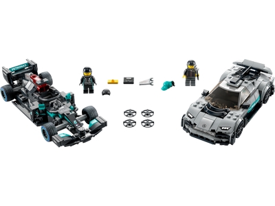 LEGO Mercedes-AMG F1 W12 E Performance et Mercedes-AMG Project One (76909)