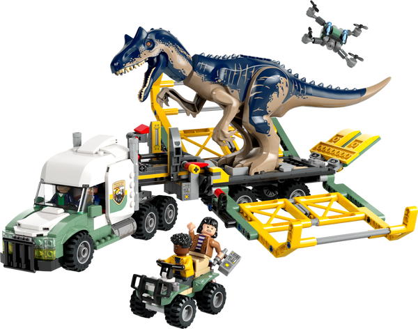 LEGO Dinosaur Missions: Allosaurus Transport Truck Now