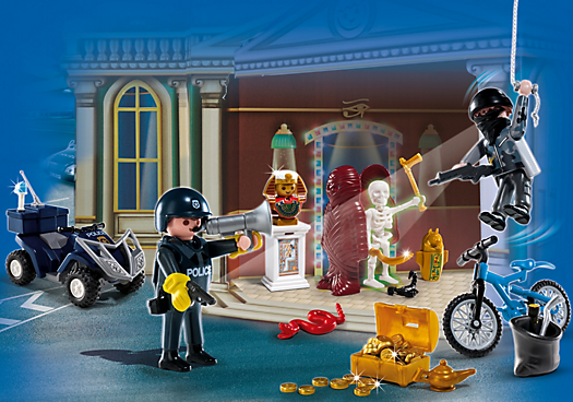 PLAYMOBIL Advent Calendar Police With Cool Additional Surprises 4168 for sale online 
