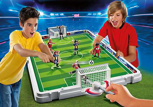 playmobil soccer arena