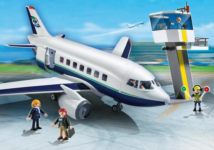 playmobil plane set