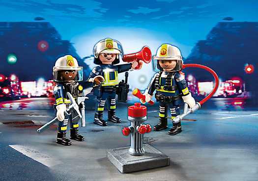 playmobil fire and rescue
