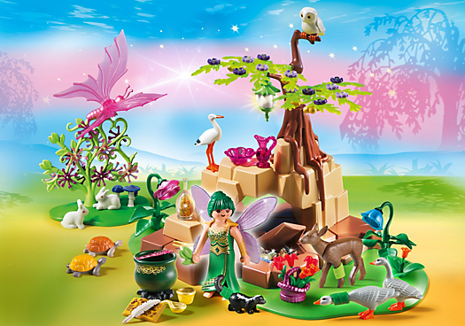 playmobil enchanted forest