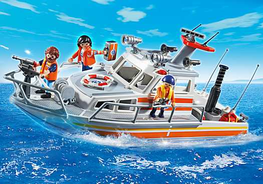 bateau rescue playmobil
