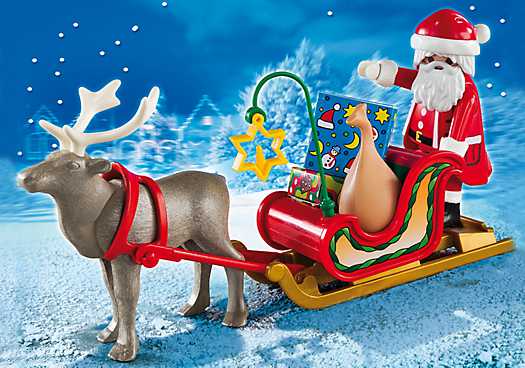 PLAYMOBIL Santa`s Sleigh with Reindeer 5590