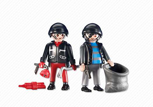 PLAYMOBIL burglars 6393