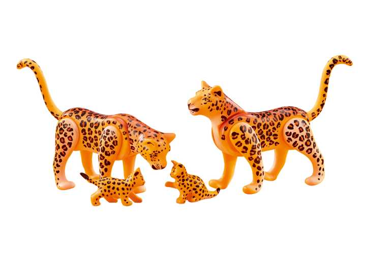 playmobil leopard family