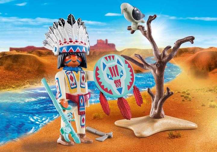 PLAYMOBIL Inheems stamhoofd (70062)