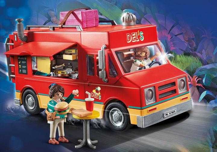 PLAYMOBIL: THE MOVIE Food Truck de Del (70075)