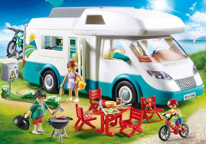PLAYMOBIL Famille et camping-car (70088)