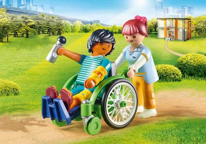 PLAYMOBIL Patient in Wheelchair (70193)