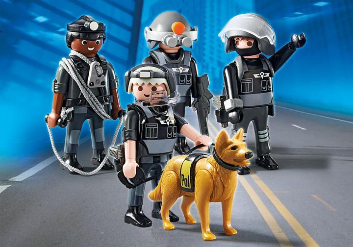 Playmobil City Action 70588 SEK Polizei mit Hund SWATNeu in OVPselten RAR 