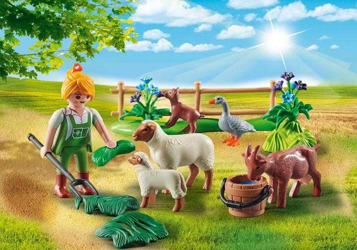 PLAYMOBIL Farmer with Animals Gift Set (70608)