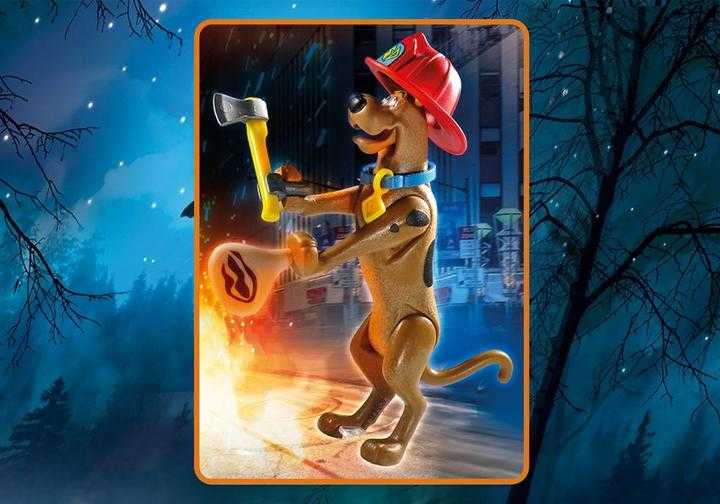 PLAYMOBIL SCOOBY-DOO! Collectible Firefighter Figure (70712)