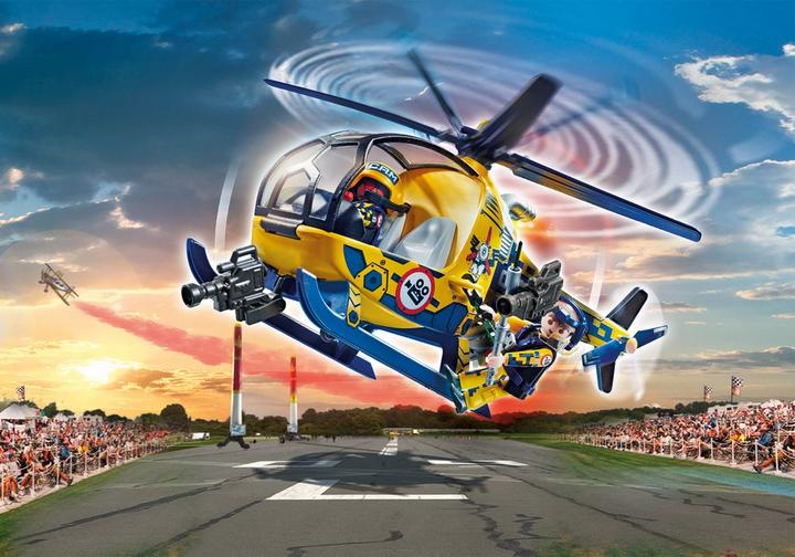 PLAYMOBIL Air Stuntshow Filmcrew-Helikopter (70833)