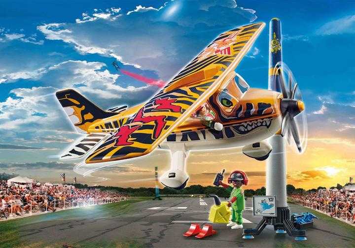 PLAYMOBIL Air Stunt Show Tiger Propeller Plane (70902)