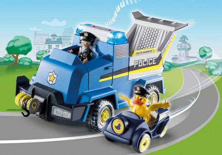 PLAYMOBIL DUCK ON CALL - Police Emergency Vehicle (70915)
