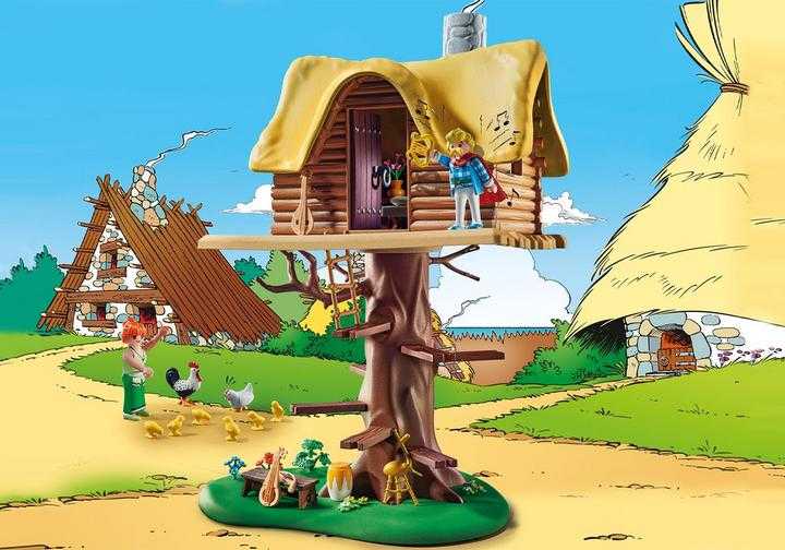 PLAYMOBIL Asterix: Kakofonix met boomhut (71016)