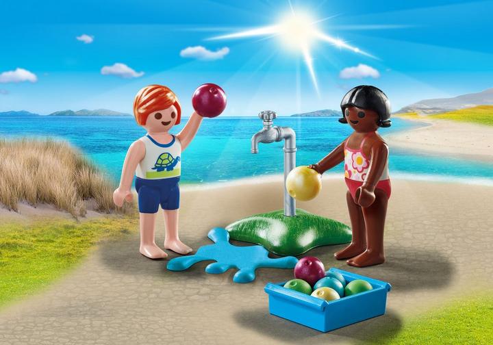 PLAYMOBIL Children with Water Balloons (71166)