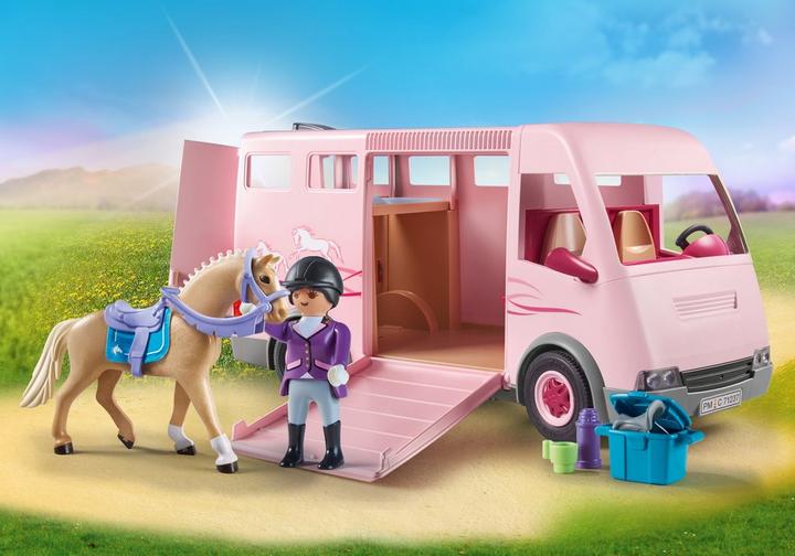 PLAYMOBIL Horse Transporter with Trainer (71237)
