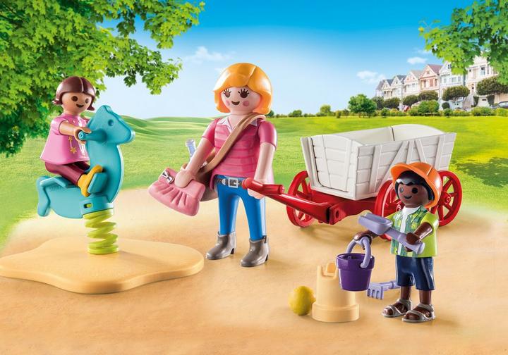 PLAYMOBIL Starter Pack Erzieherin mit Bollerwagen (71258)
