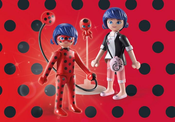 PLAYMOBIL Miraculous : Marinette &amp; Ladybug (71336)