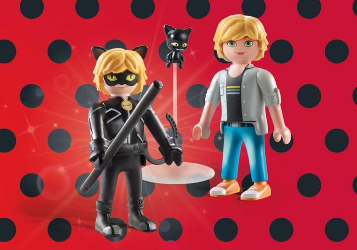 PLAYMOBIL Miraculous: Adrien &amp; Cat Noir (71337)