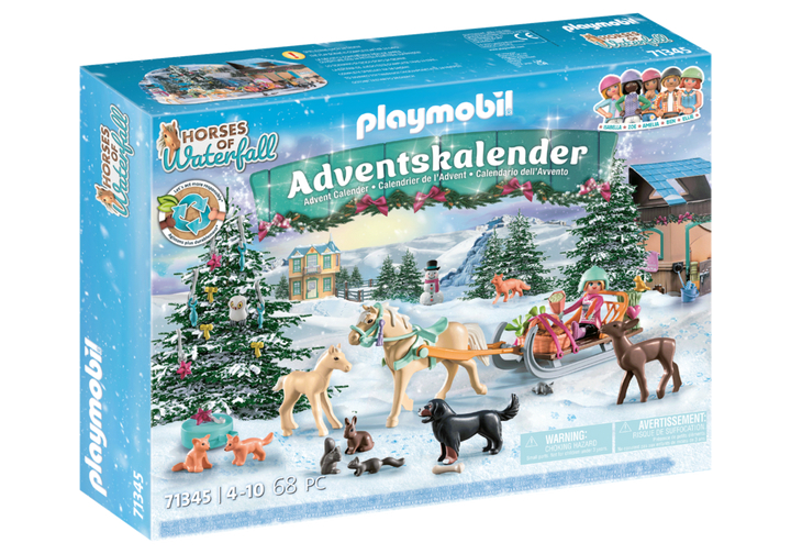 PLAYMOBIL Advent Calendar - Christmas Sleigh Ride (71345)