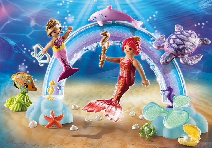 PLAYMOBIL Starter Pack Sirènes et arc-en-ciel (71379)