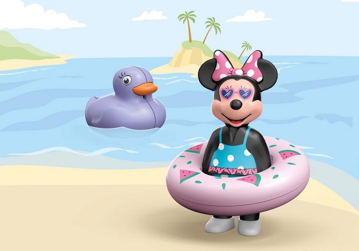 PLAYMOBIL 1.2.3 &amp; Disney: Minnie's beach trip (71416)