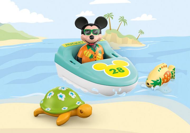 PLAYMOBIL 1.2.3 &amp; Disney: Mickey's boat tour (71417)