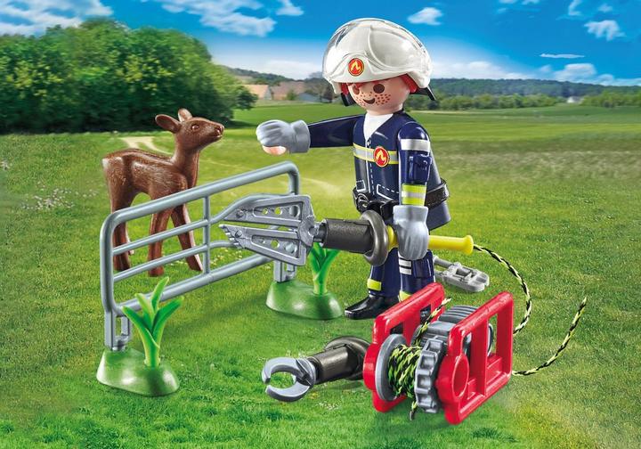 PLAYMOBIL Dierenbescherming brandweer (71467)
