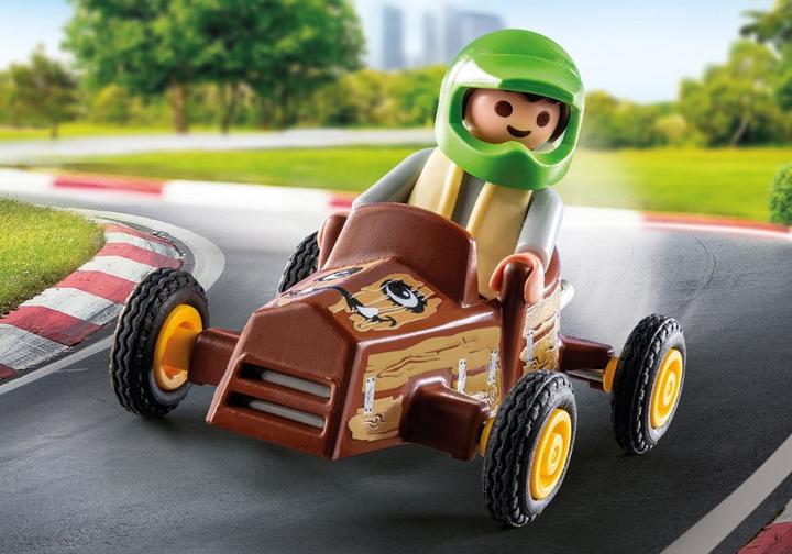 PLAYMOBIL Enfant avec voiture de karting (71480)