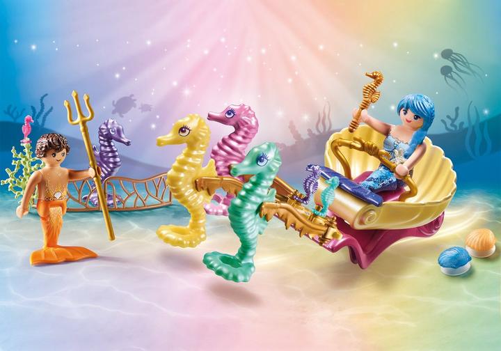 PLAYMOBIL Meeresbewohner mit Seepferdchenkutsche (71500)