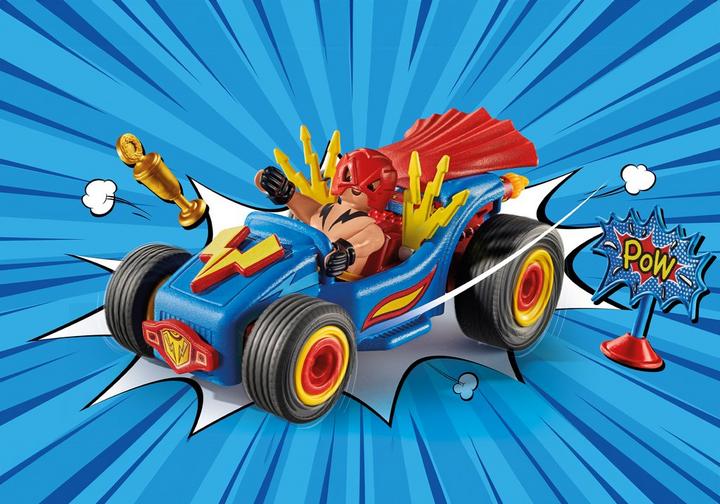 PLAYMOBIL Catcheur et kart (71632)
