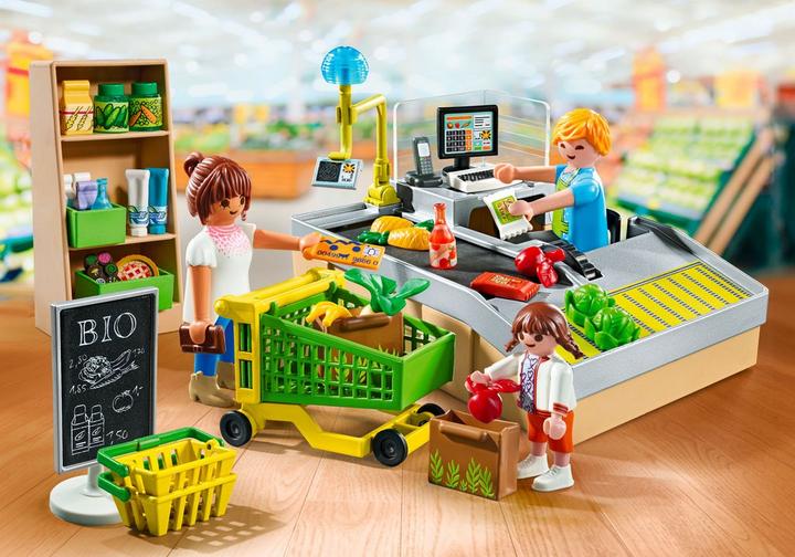 PLAYMOBIL Caisse de paiement supermarché (71648)