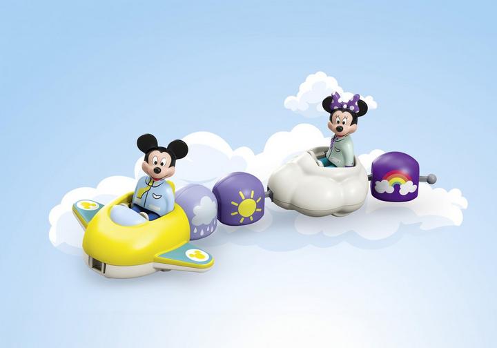 PLAYMOBIL Junior &amp; Disney : Train des nuages de Mickey et Minnie (71697)