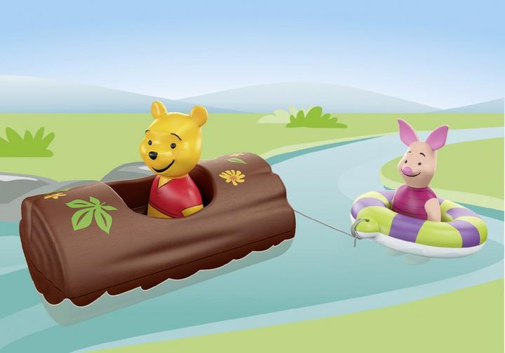 PLAYMOBIL JUNIOR &amp; Disney: Winnie Puuhs &amp; Ferkels Wasserabenteuer (71705)