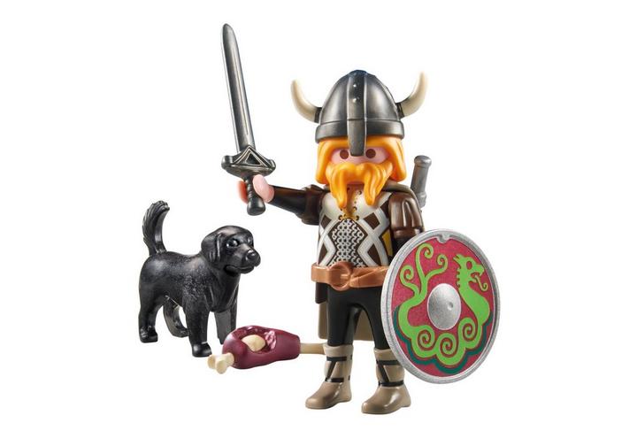 PLAYMOBIL Wikinger mit Wachhund (71755)