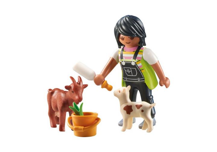 PLAYMOBIL Vrouw met geiten (71759)