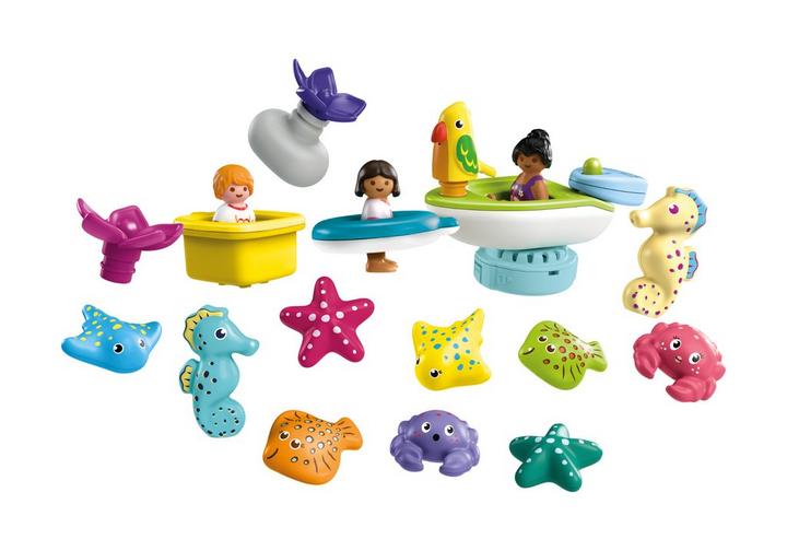 PLAYMOBIL JUNIOR &amp; Tinti: Kleurrijke Badtijd adventskalender (71777)