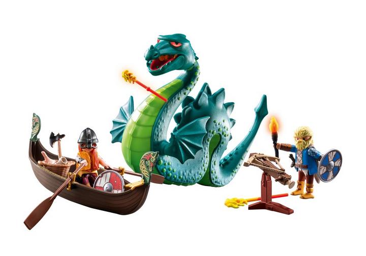 PLAYMOBIL Vikingen met zeemonster (71830)