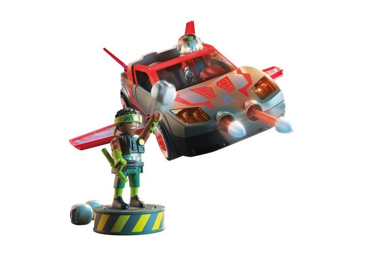 PLAYMOBIL Held met multifunctioneel voertuig (71832)