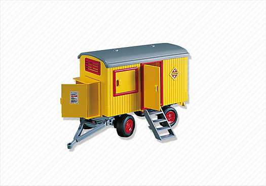 Fensterrahmen rot Playmobil® 7242 Bauwagen 