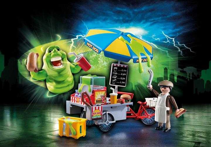 PLAYMOBIL Slimer with Hot Dog Stand (9222)
