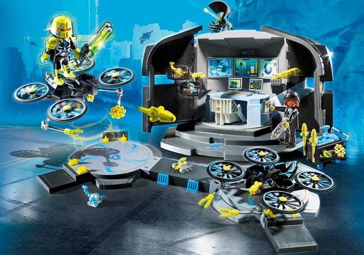 PLAYMOBIL Dr. Drone's Command Base (9250)
